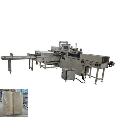 بسته بندی سه بعدی کاملا اتوماتیک 1/2/4/6 رول کاغذ توالت کوچک ماشین بسته بندی دستمال آشپزخانه