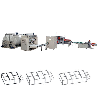 کارخانه خط تولید دستگاه تولید کاغذ دستمال کاغذی بافت نرم 6 خطی چین، تاشو V